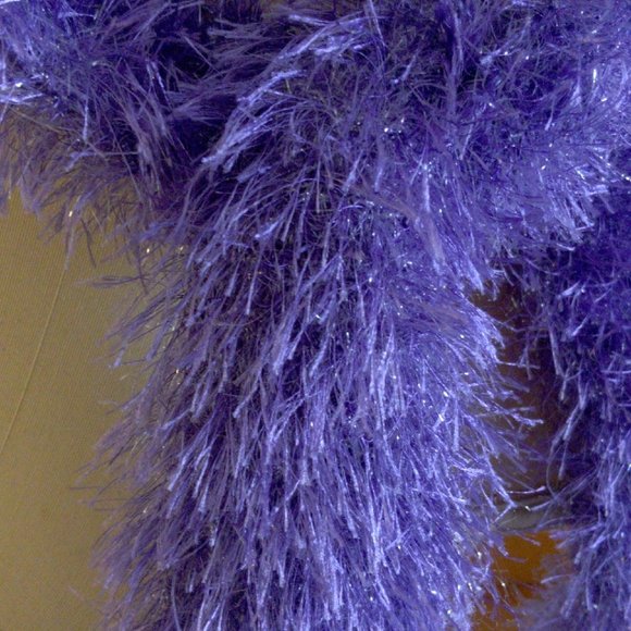 HANDMADE Skinny Scarf party sparkle celebrate - Picture 4 of 5